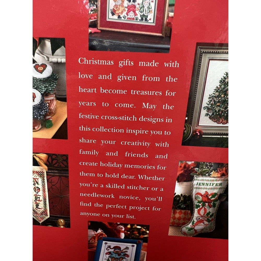 2005 Better Homes & Gardens A Cross-stitch Christmas - Holiday Memories Hard New - Picture 5 of 16